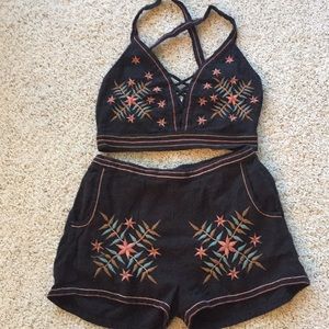 ❤️ AE 2 PC SHORT BRA SET!